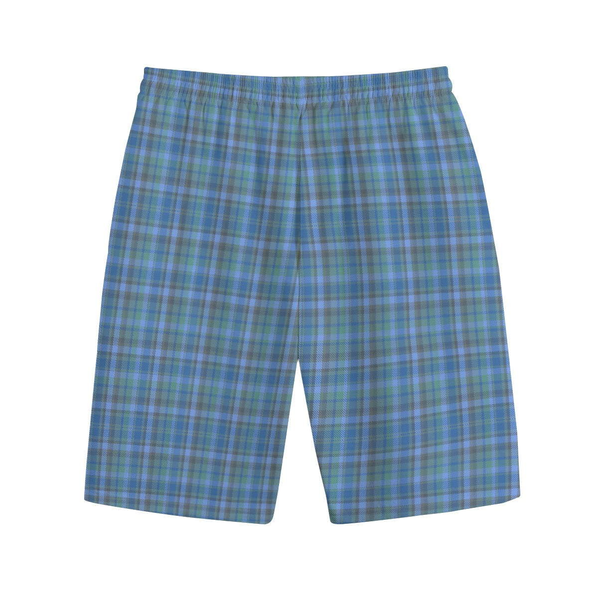 100% Cotton Blue Plaid Shorts-Jupi Collects Online Market