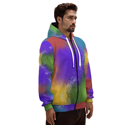 Raibow Full Zip Hoodie-Jupi Collects Online Market