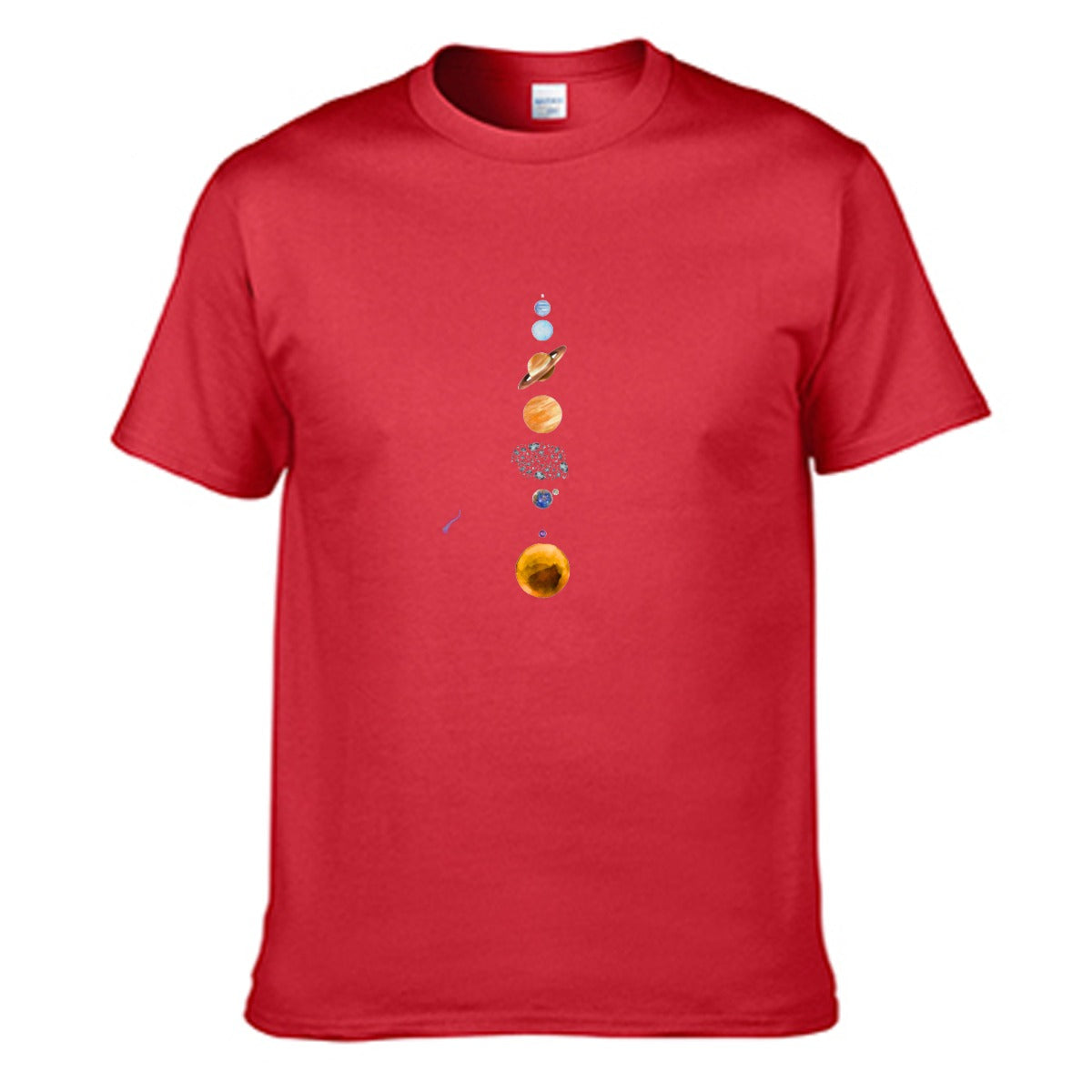 Solar System O-neck T-shirt 100% Cotton-Jupi Collects Online Market