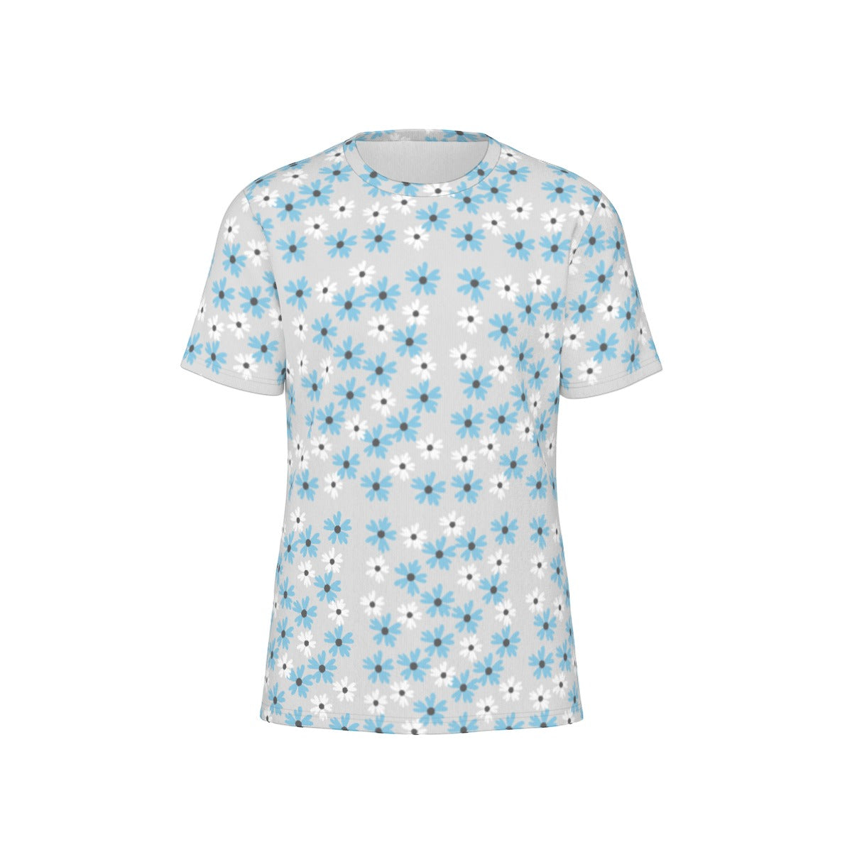 Blue Flower Print Shirt-Jupi Collects Online Market