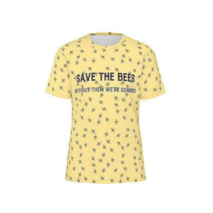 SAVE THE BEES 100% Cotton Unisex Shirt Benefiting The Nature Conservancy