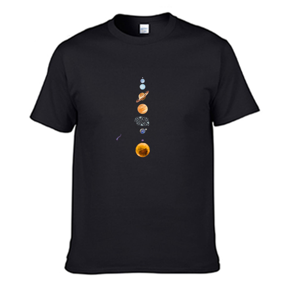 Solar System O-neck T-shirt 100% Cotton-Jupi Collects Online Market