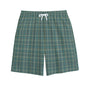 100% Cotton Green Plaid Shorts-Jupi Collects Online Market