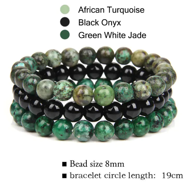 Natural Stone Bracelet Sets-Jupi Collects Online Market