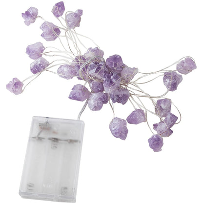 Natural Amethyst Decorative Lights Stones-Jupi Collects Online Market