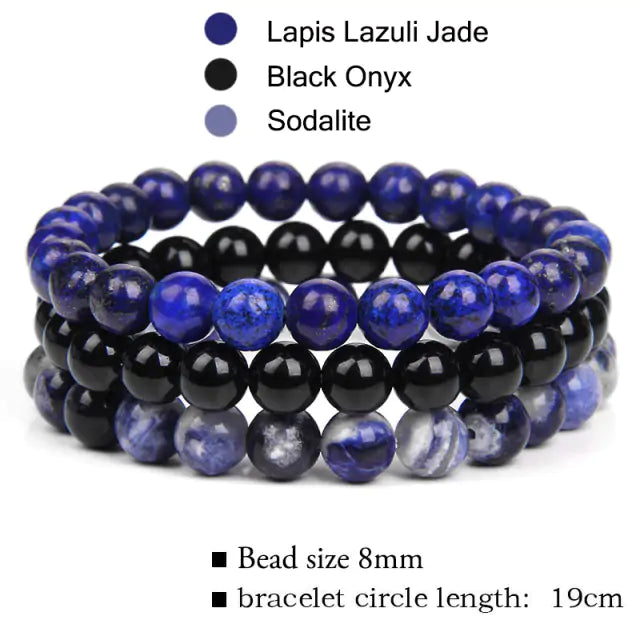 Natural Stone Bracelet Sets-Jupi Collects Online Market