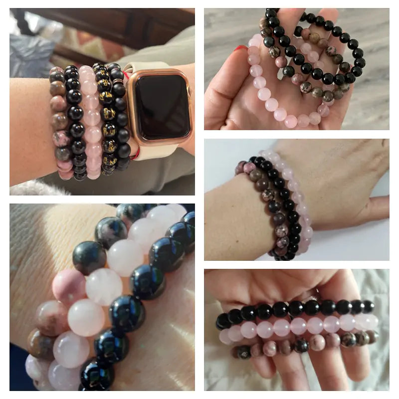 Natural Stone Bracelet Sets-Jupi Collects Online Market