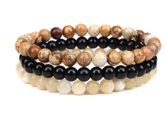 Natural Stone Bracelet Sets-Jupi Collects Online Market