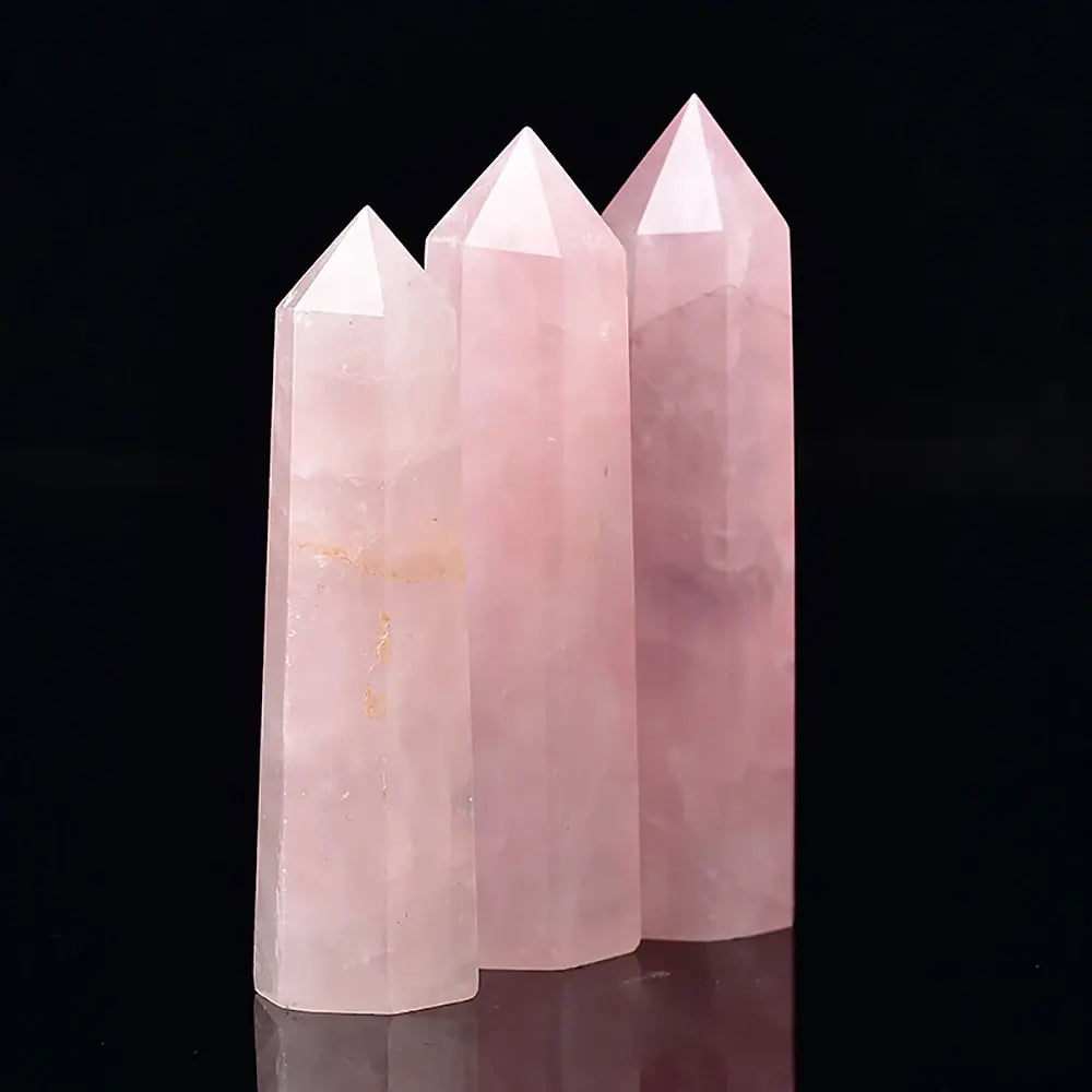 Rose Quartz Crystal Obelisk-Jupi Collects Online Market