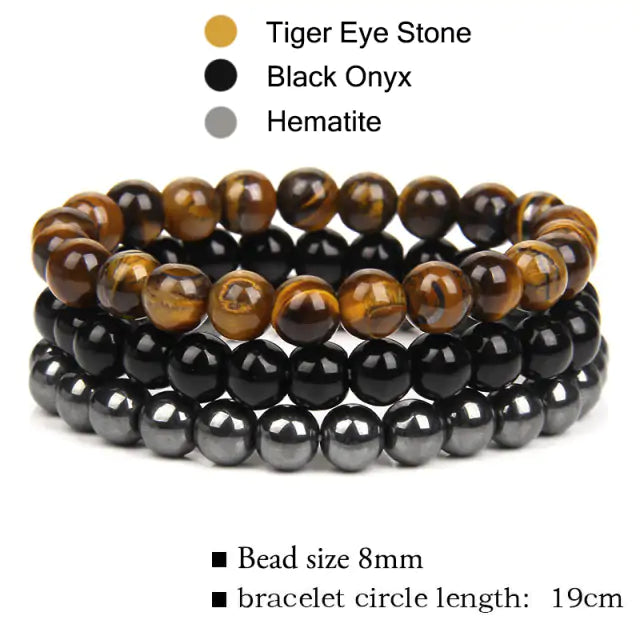 Natural Stone Bracelet Sets-Jupi Collects Online Market