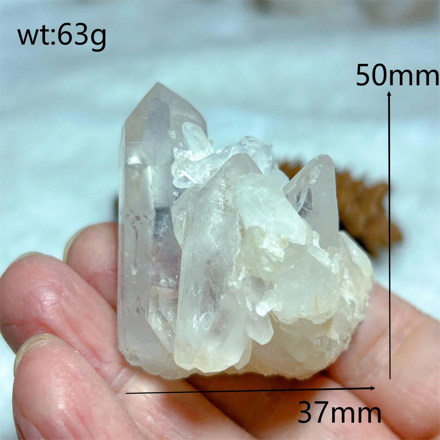 Healing Natural Crystals Clear Quartz Cluster-Jupi Collects Online Market