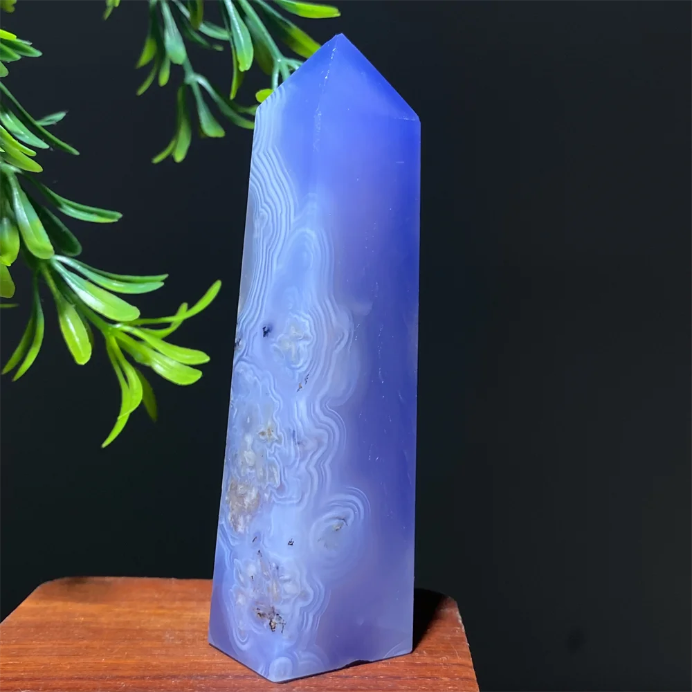 Natural Violet lace Agate  Tower-Jupi Collects Online Market