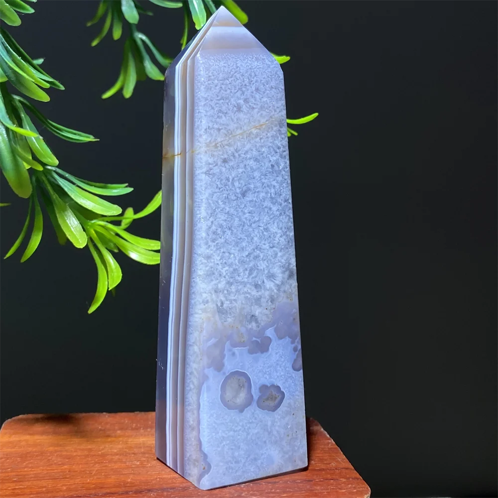 Natural Violet lace Agate  Tower-Jupi Collects Online Market