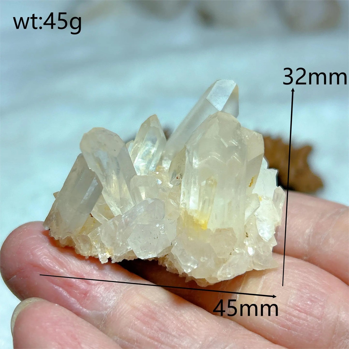 Healing Natural Crystals Clear Quartz Cluster-Jupi Collects Online Market