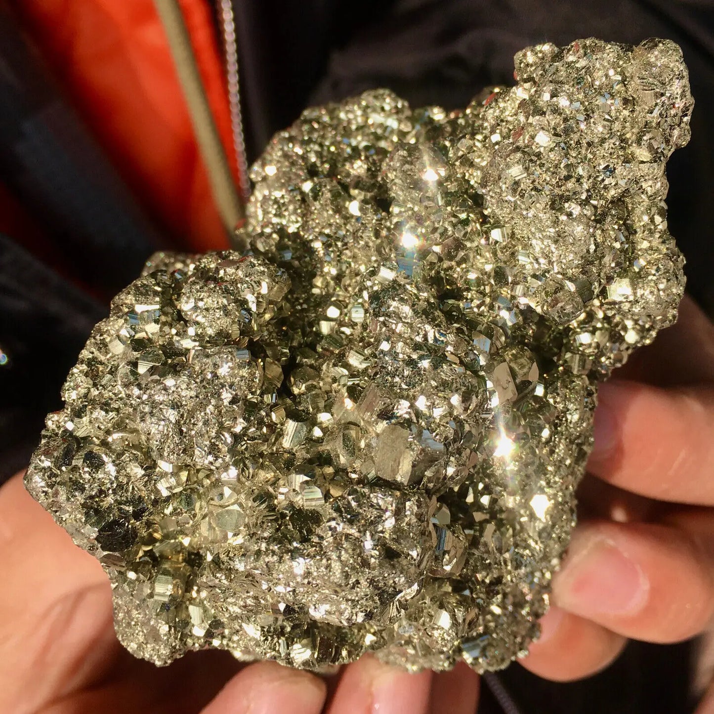 Natural Pyrite Crystal Cluster-Jupi Collects Online Market