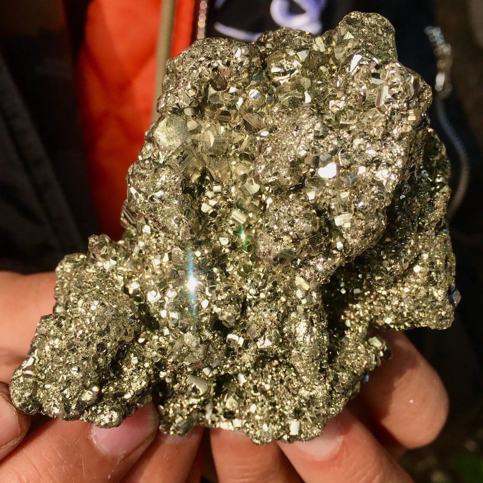 Natural Pyrite Crystal Cluster-Jupi Collects Online Market