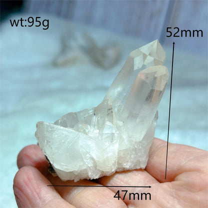 Healing Natural Crystals Clear Quartz Cluster-Jupi Collects Online Market