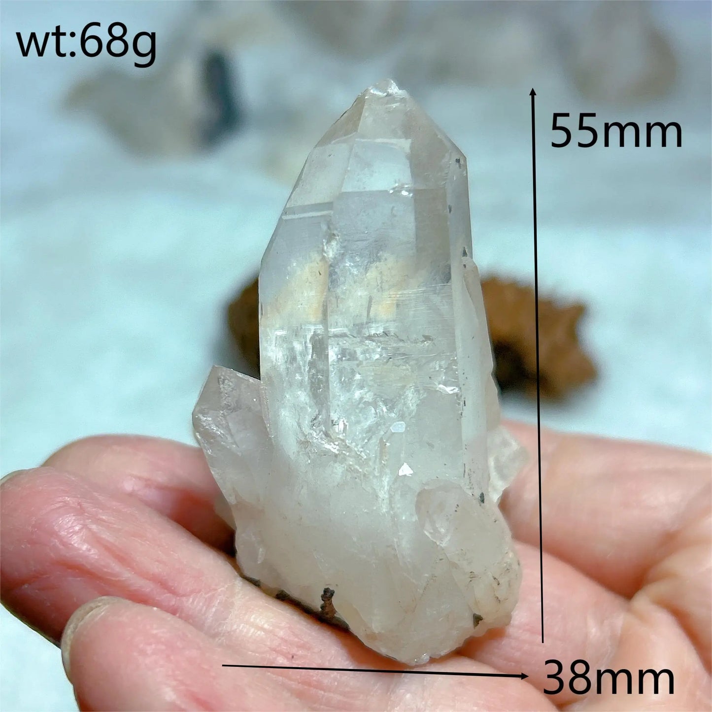 Healing Natural Crystals Clear Quartz Cluster-Jupi Collects Online Market