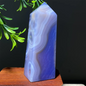 Natural Violet lace Agate  Tower-Jupi Collects Online Market