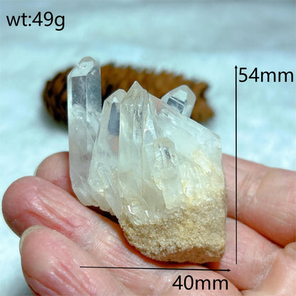 Healing Natural Crystals Clear Quartz Cluster-Jupi Collects Online Market