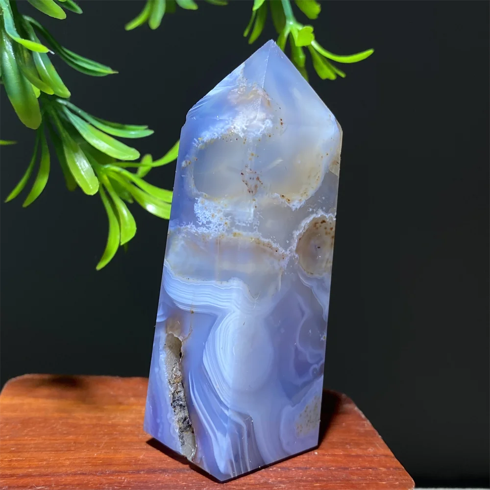 Natural Violet lace Agate  Tower-Jupi Collects Online Market