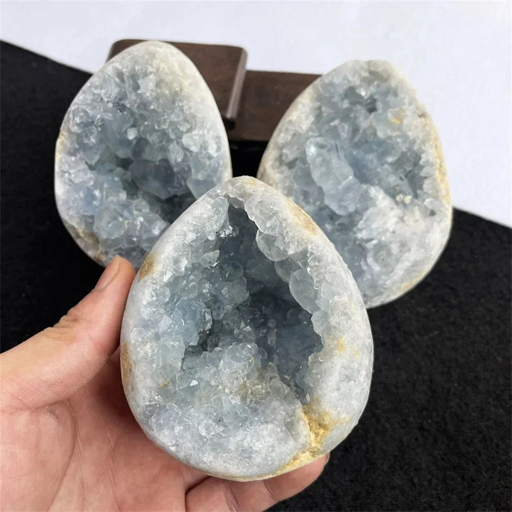 Blue Celestite Crystal Cluster Geode-Jupi Collects Online Market