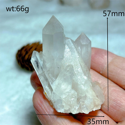 Healing Natural Crystals Clear Quartz Cluster-Jupi Collects Online Market