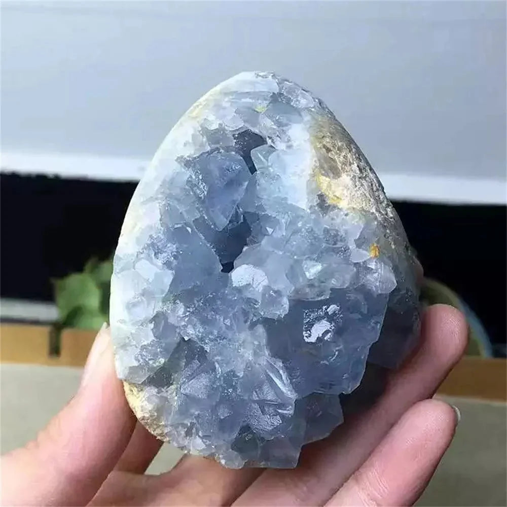 Blue Celestite Crystal Cluster Geode-Jupi Collects Online Market