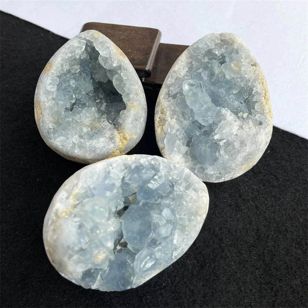 Blue Celestite Crystal Cluster Geode-Jupi Collects Online Market