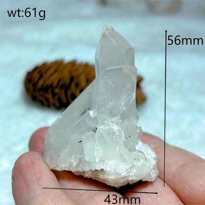 Healing Natural Crystals Clear Quartz Cluster-Jupi Collects Online Market