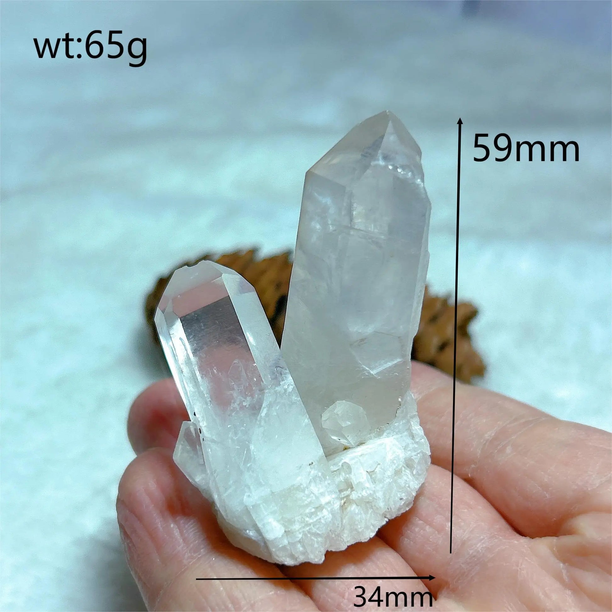 Healing Natural Crystals Clear Quartz Cluster-Jupi Collects Online Market