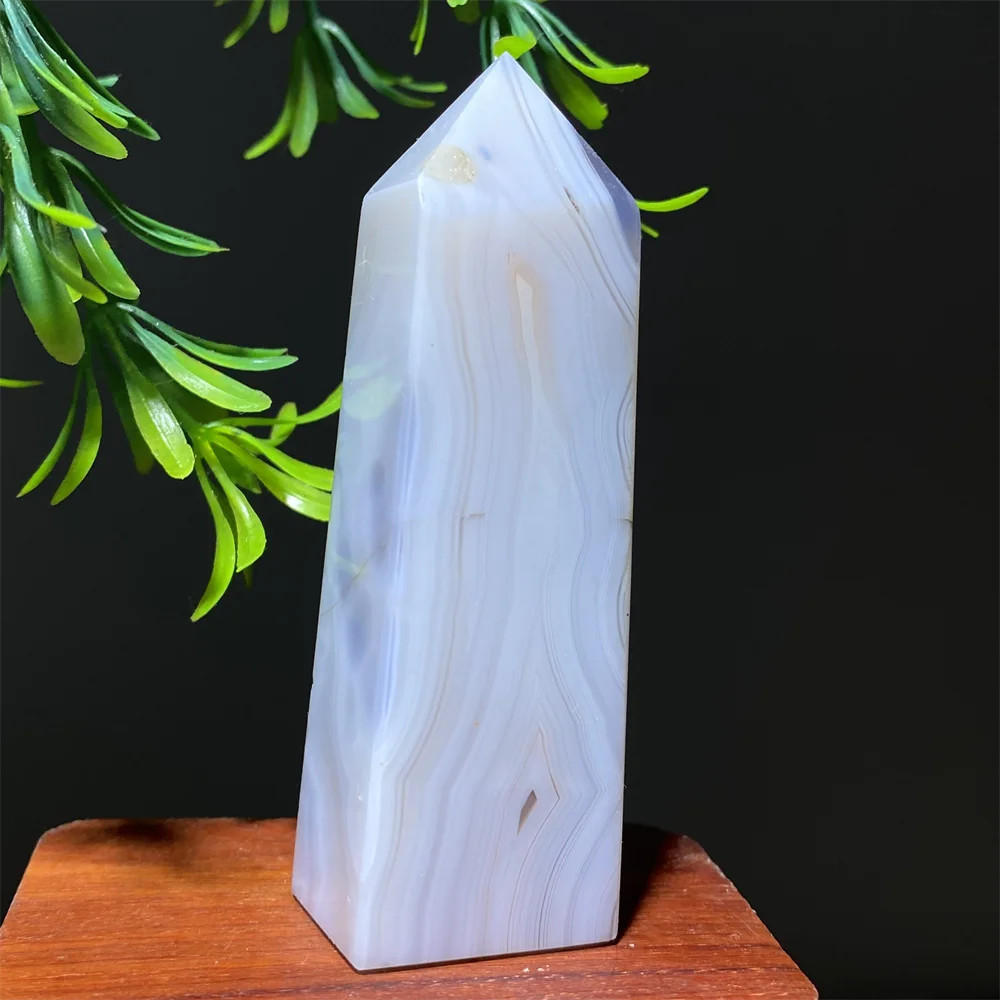 Natural Violet lace Agate  Tower-Jupi Collects Online Market