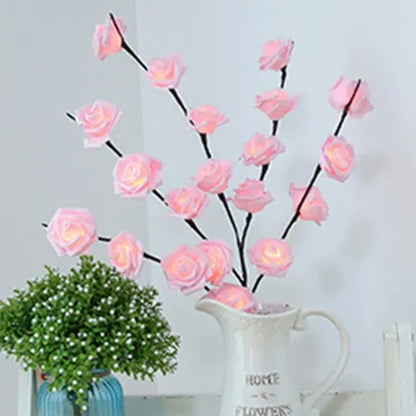 LED Willow Branch Lamp: Elegant Home Decor Accent-Jupi Collects Online Market