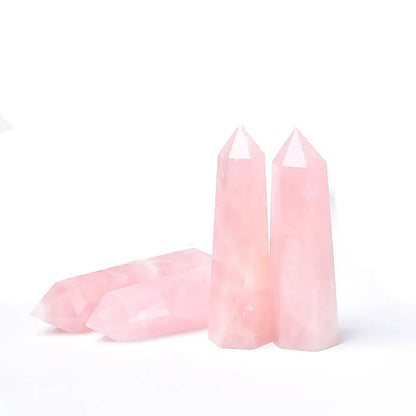 Rose Quartz Crystal Obelisk-Jupi Collects Online Market