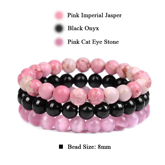 Natural Stone Bracelet Sets-Jupi Collects Online Market